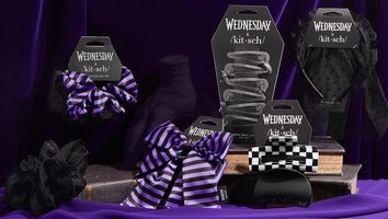 Get in the Spooky Spirit With Kitsch's New Wednesday Addams Collection of Claw Clips, Scrunchies and More